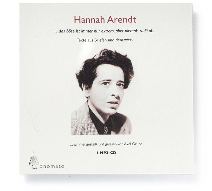 Produktbild: Hannah Arendt. Ein fragmentarisches Werkportrait