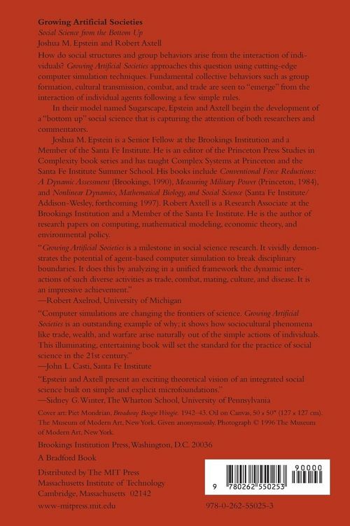 Produktbild: Growing Artificial Societies