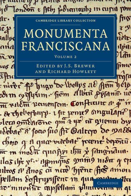Produktbild: Monumenta Franciscana - Volume 2