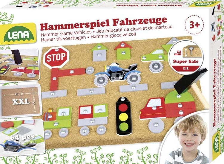 Produktbild: Hammerspiel Fahrzeuge, Faltschachtel