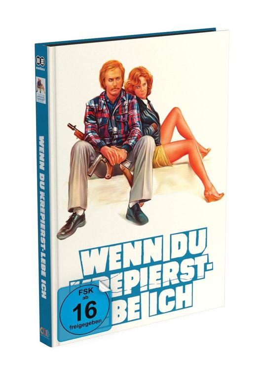 Produktbild: HITCH HIKE: Wenn Du krepierst &ndash; lebe ich! - 2-Disc Mediabook Cover A (Blu-ray + DVD) Limited 250 Edition &ndash; Uncut