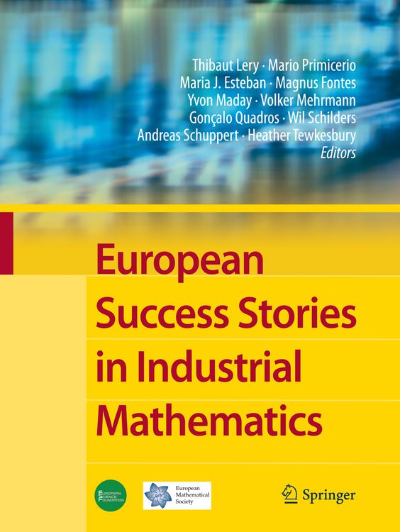 Produktbild: European Success Stories in Industrial Mathematics