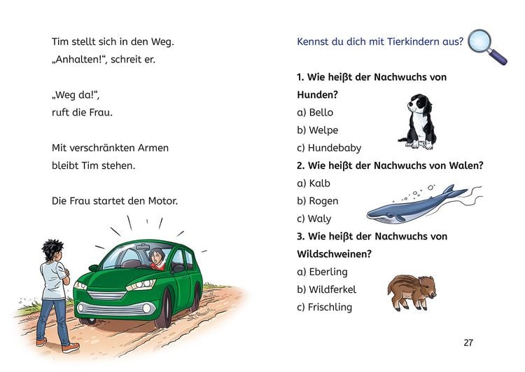 Produktbild: TKKG Junior, B&uuml;cherhelden 1. Klasse, Hilfe f&uuml;r die Welpen