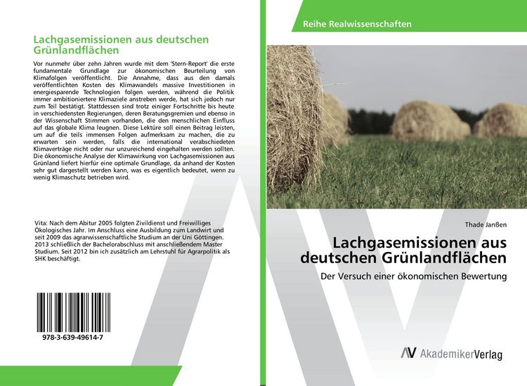Produktbild: Lachgasemissionen aus deutschen Gr&uuml;nlandfl&auml;chen