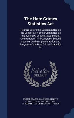 Produktbild: The Hate Crimes Statistics Act