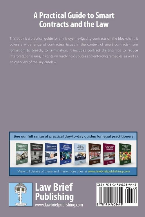 Produktbild: A Practical Guide to Smart Contracts and the Law