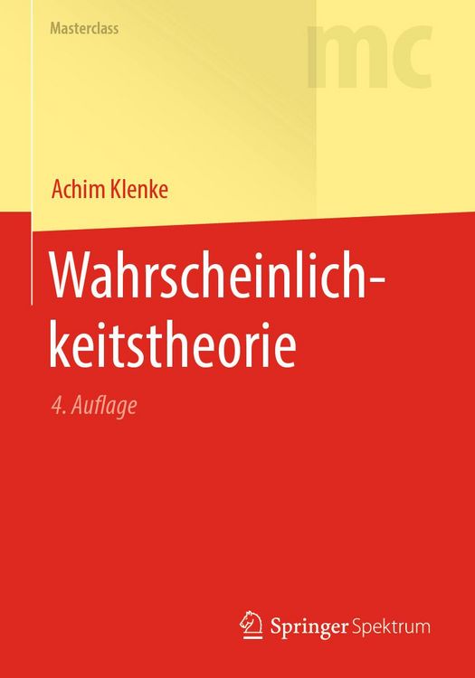 Produktbild: Wahrscheinlichkeitstheorie
