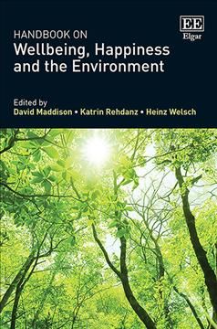 Produktbild: Handbook on Wellbeing, Happiness and the Environment