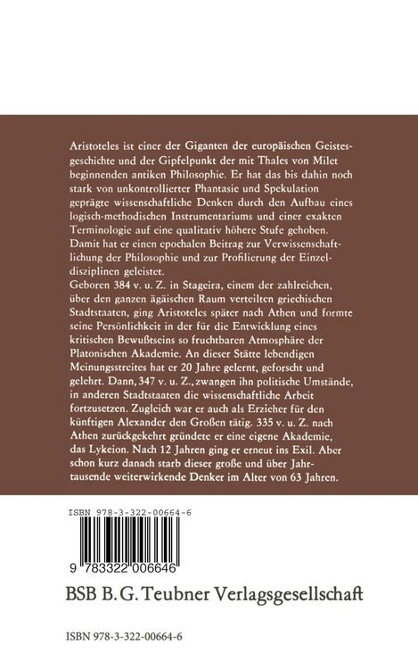 Produktbild: Aristoteles