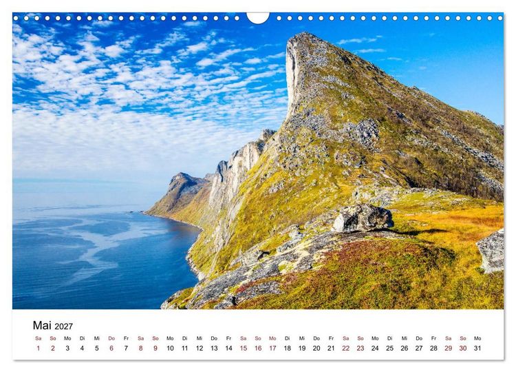Produktbild: Skandinavien - Hoch im Norden (Wandkalender 2027 DIN A3 quer), CALVENDO Monatskalender