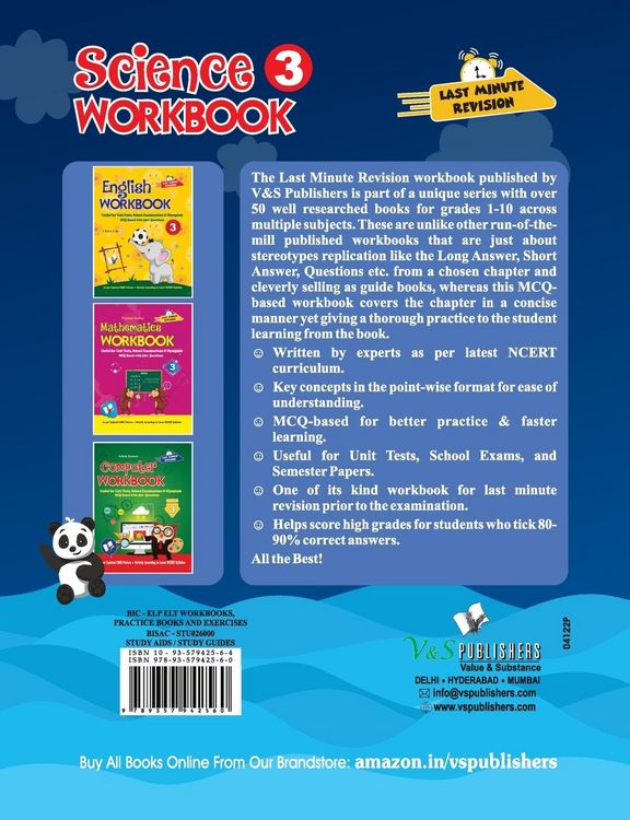 Produktbild: Science Workbook Class 3