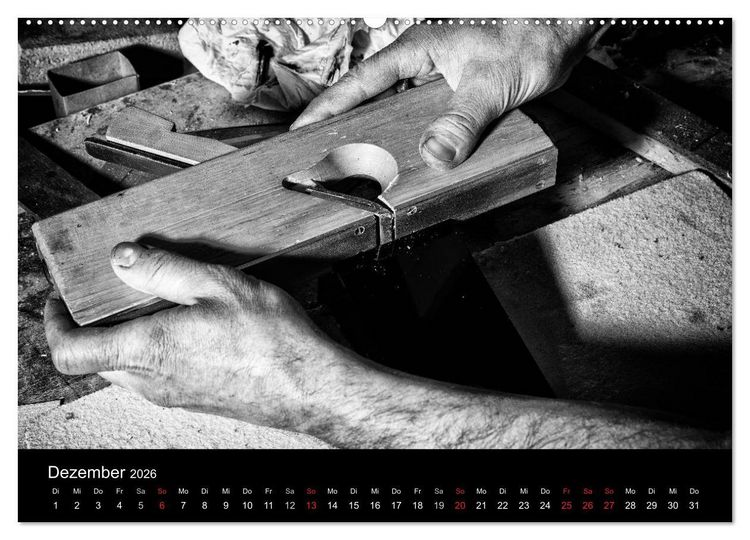Produktbild: Klavierbau (Wandkalender 2026 DIN A2 quer), CALVENDO Monatskalender
