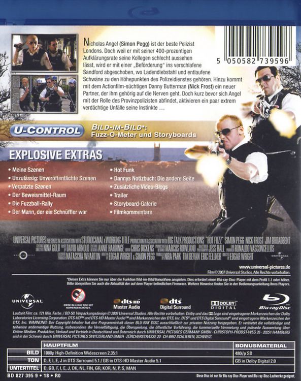 Produktbild: Hot Fuzz - Zwei abgewichste Profis