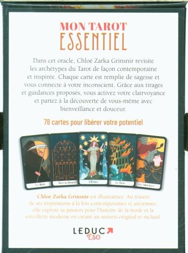 Produktbild: Mon tarot essentiel : 78 cartes pour avancer sur son chemin spirituel