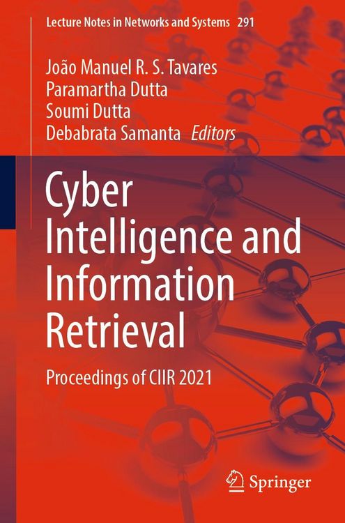 Produktbild: Cyber Intelligence and Information Retrieval