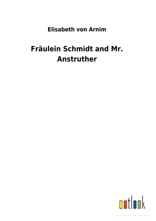 Produktbild: Fr&auml;ulein Schmidt and Mr. Anstruther