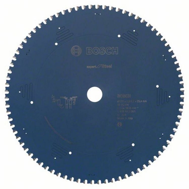 Produktbild: Bosch Accessories Expert for Steel 2608643061 Kreiss&auml;geblatt 305 x 25.4 x 2.2 mm Z&auml;hneanzahl: 80 1 St.
