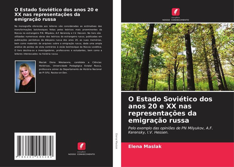 Produktbild: O Estado Sovi&eacute;tico dos anos 20 e XX nas representa&ccedil;&otilde;es da emigra&ccedil;&atilde;o russa