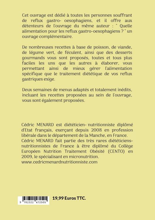 Produktbild: Mes recettes faciles anti-reflux gastrique