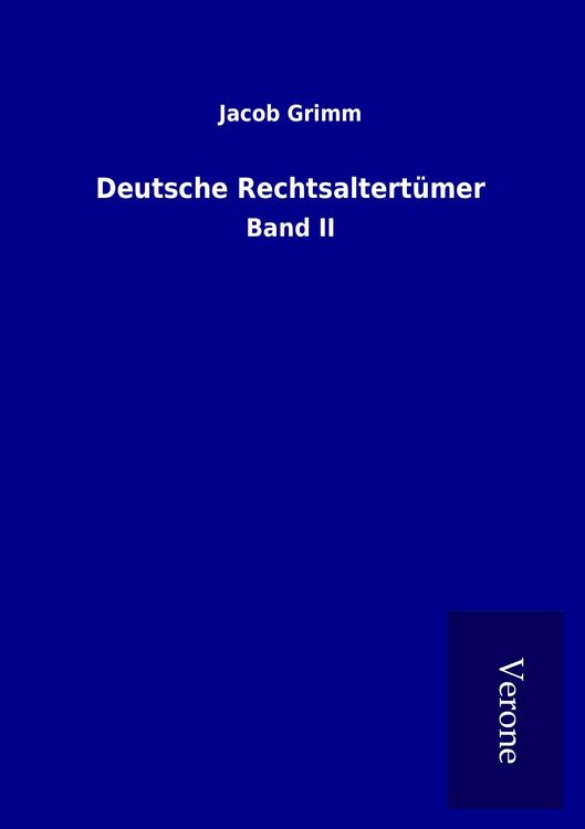 Produktbild: Deutsche Rechtsaltert&uuml;mer
