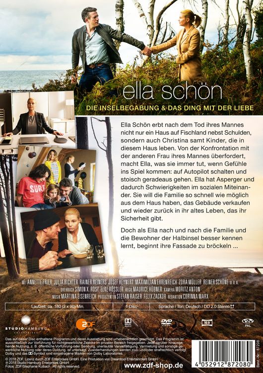 Produktbild: Ella Sch&ouml;n: Die Inselbegabung / Das Ding mit der Liebe