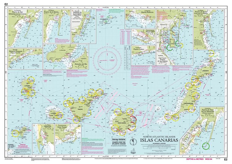 Produktbild: E2 Islas Canarias, Imray Chart