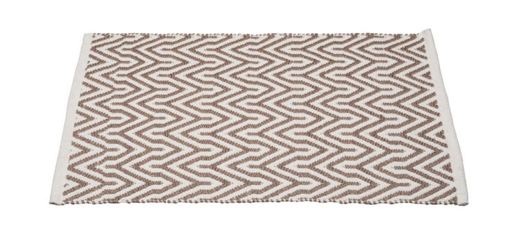 Produktbild: Badematte Mod. Altai, hergestellt aus recycelten PET-Flaschen (100 % Polyester)