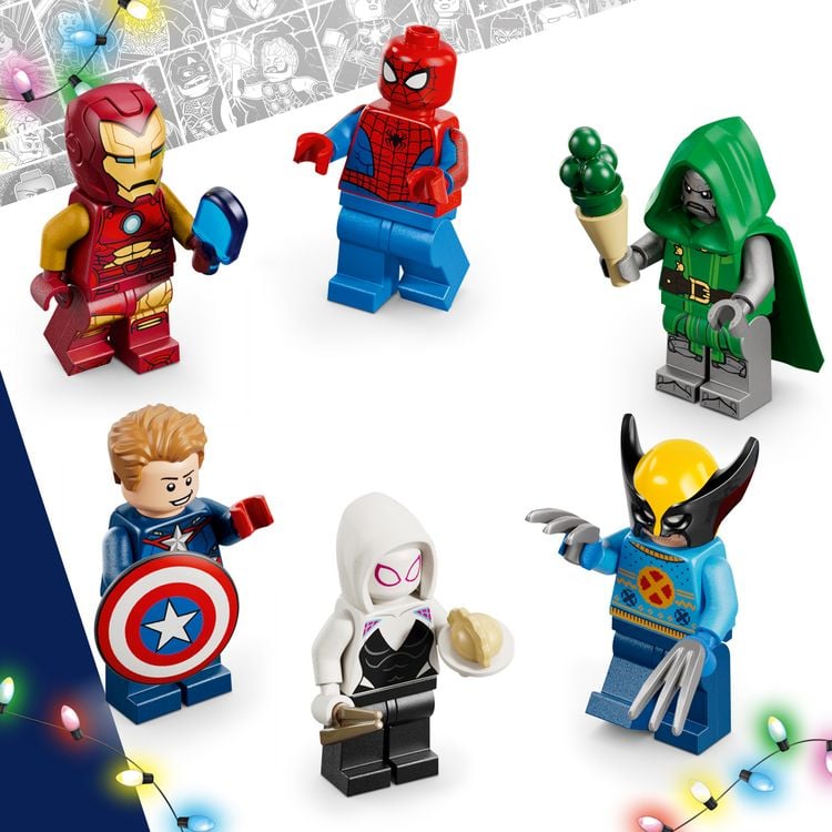 Produktbild: LEGO ǀ Marvel Adventskalender 2026 Superhelden f&uuml;r Kinder 76340