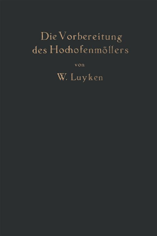 Produktbild: Die Vorbereitung des Hochofenm&ouml;llers
