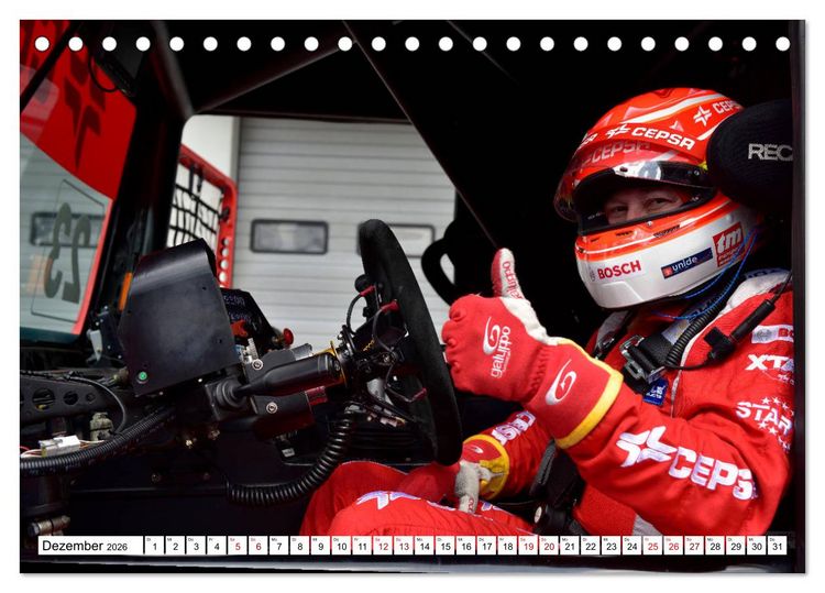Produktbild: Abenteuer TRUCK RACING (Tischkalender 2026 DIN A5 quer), CALVENDO Monatskalender