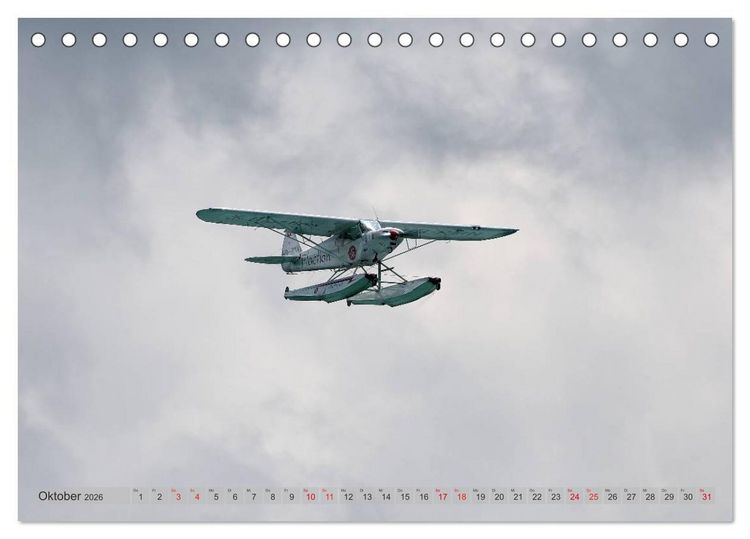 Produktbild: Wasserflugzeuge - Fliegende Exoten (Tischkalender 2026 DIN A5 quer), CALVENDO Monatskalender