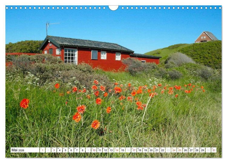Produktbild: D&auml;nemark Pur (Wandkalender 2026 DIN A3 quer), CALVENDO Monatskalender