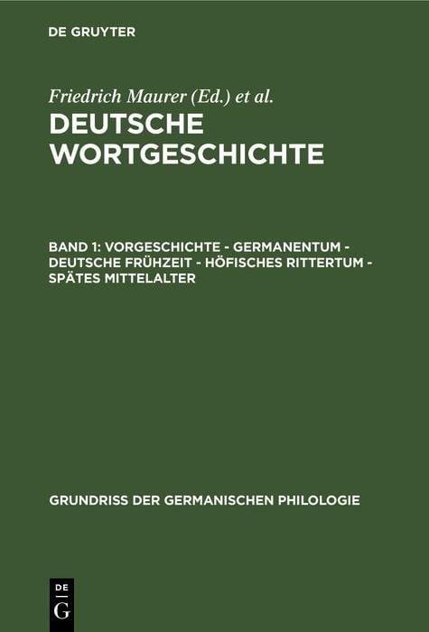 Produktbild: Vorgeschichte - Germanentum - Deutsche Fr&uuml;hzeit - H&ouml;fisches Rittertum - Sp&auml;tes Mittelalter