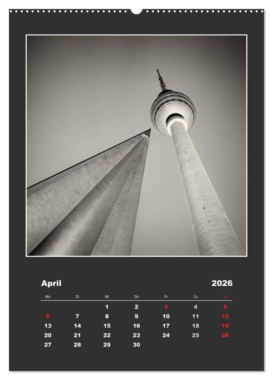 Produktbild: Berlin - Portrait einer Stadt (hochwertiger Premium Wandkalender 2026 DIN A2 hoch), Kunstdruck in Hochglanz