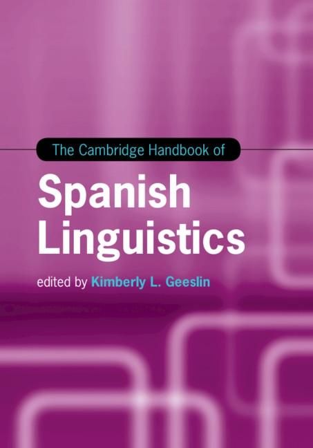 Produktbild: Cambridge Handbook of Spanish Linguistics