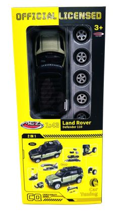 Produktbild: Land Rover Defender 110 Diecast 1:43 gr&uuml;n 2in1