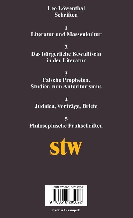 Produktbild: Schriften. 5 B&auml;nde