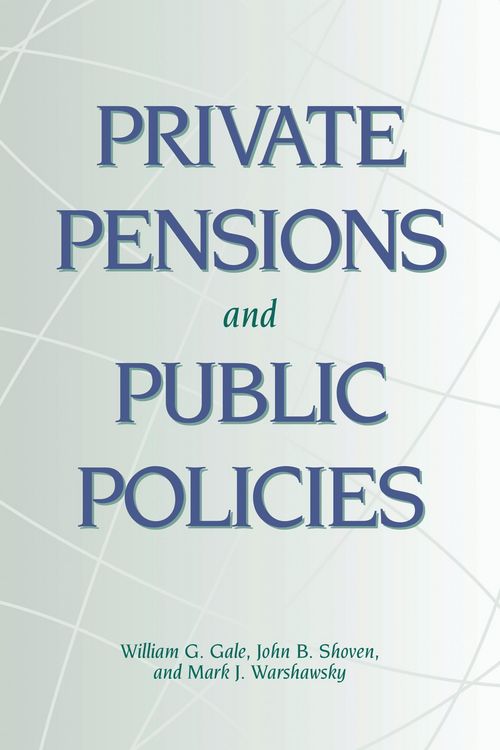 Produktbild: Private Pensions and Public Policies
