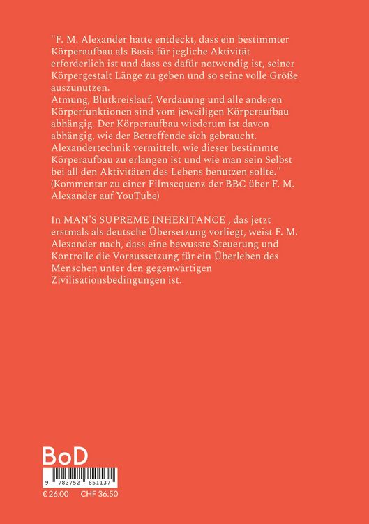 Produktbild: Ein Verm&auml;chtnis der Evolution an die Menschheit von unsch&auml;tzbarem Wert