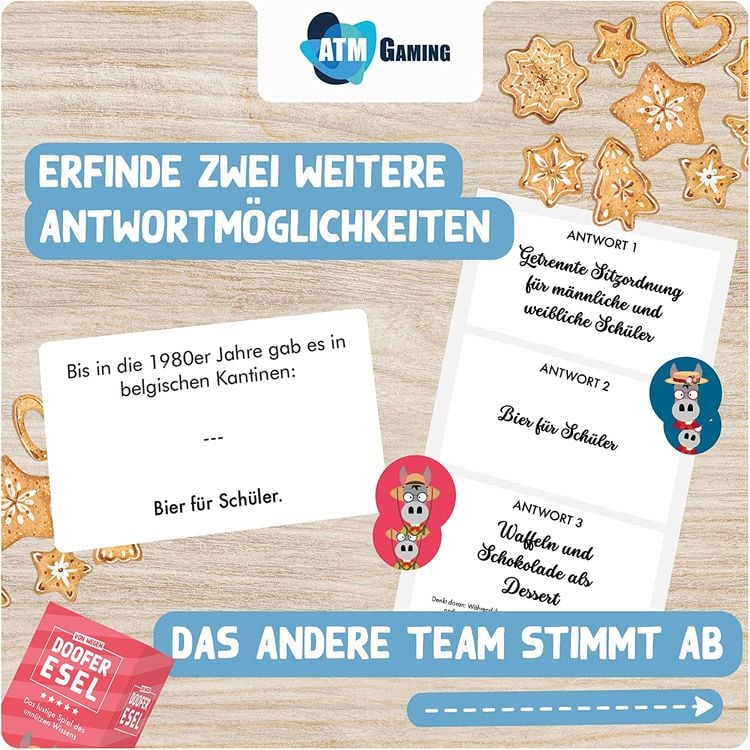 Partyspiel Doofer Esel