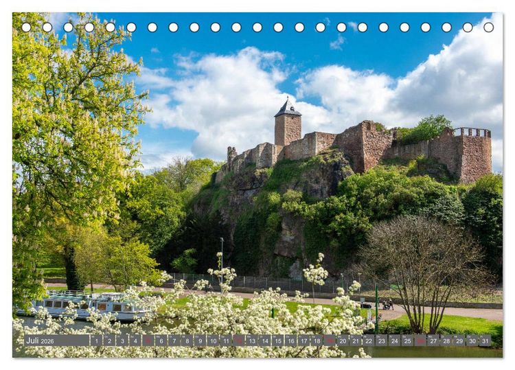 Produktbild: Blickpunkte Halle (Saale) (Tischkalender 2026 DIN A5 quer), CALVENDO Monatskalender