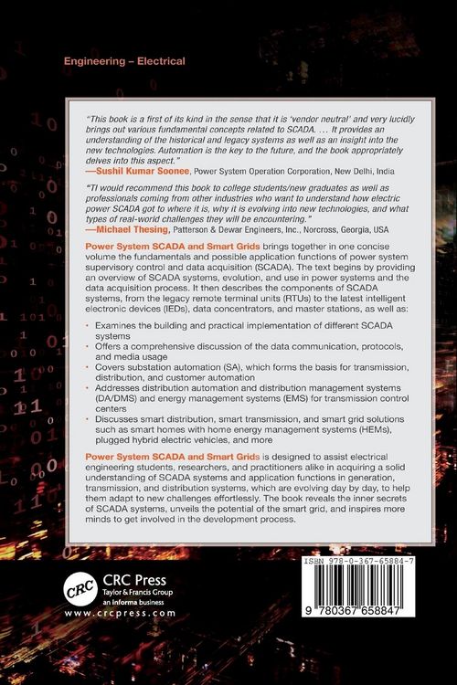 Produktbild: Power System SCADA and Smart Grids