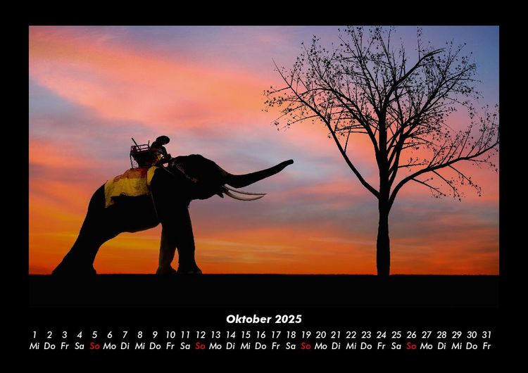 Produktbild: Sonnenuntergang 2025 Fotokalender DIN A3
