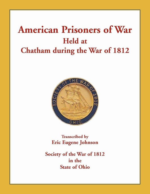 Produktbild: American Prisoners of War Held at Chatham During the War of 1812