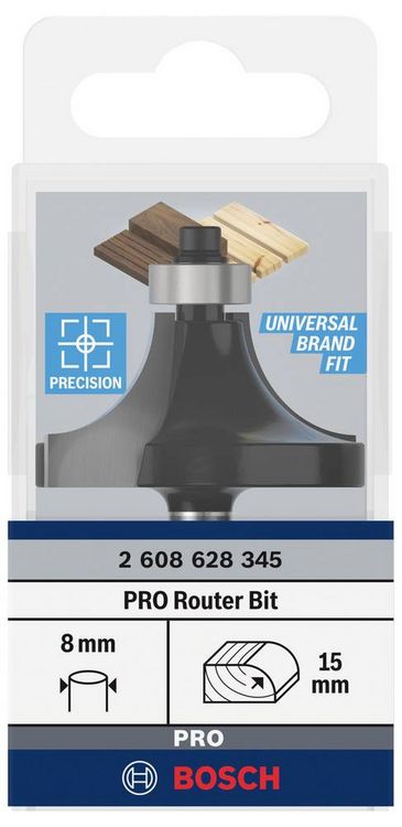 Produktbild: Bosch Accessories 2608628345 Abrundfr&auml;ser Hartmetall L&auml;nge 66 mm Schaftdurchmesser 8 mm