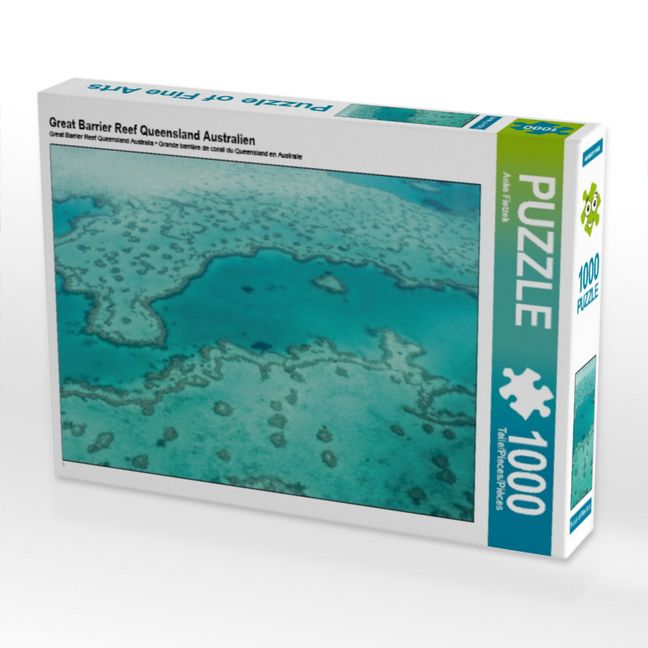Produktbild: CALVENDO Puzzle Great Barrier Reef Queensland Australien | 1000 Teile Lege-Gr&ouml;&szlig;e 64x48cm Foto-Puzzle f&uuml;r gl&uuml;ckliche Stunden