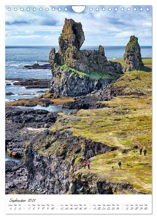 Produktbild: Iceland Calendar 2027 - Discover unique nature - UK Version (Wall Calendar 2027 DIN A4 portrait), CALVENDO 12 Month Wall Calendar