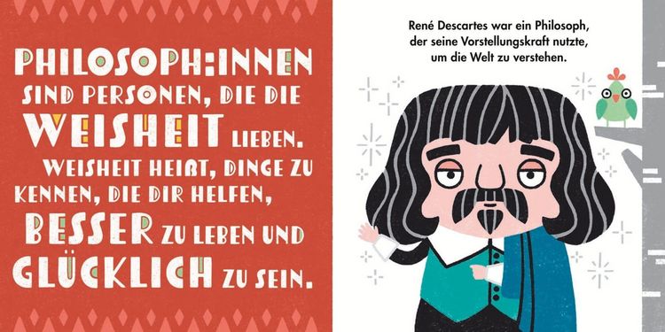 Produktbild: Vorstellungskraft mit Ren&eacute; Descartes. Bilderbuch