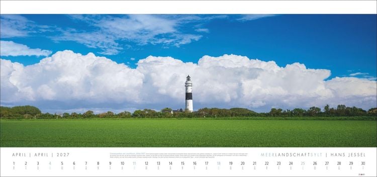 Produktbild: Meerlandschaft SYLT Kalender 2027 - Hans Jessel