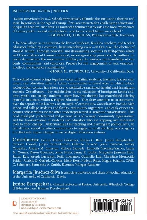Produktbild: Latinx Experiences in U.S. Schools